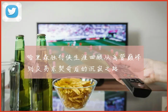 哈里森独行侠生涯回顾从高管巅峰到交易东契奇后的沉寂之路