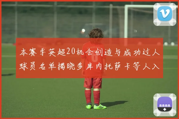 本赛季英超20机会创造与成功过人球员名单揭晓多库内托萨卡等人入选